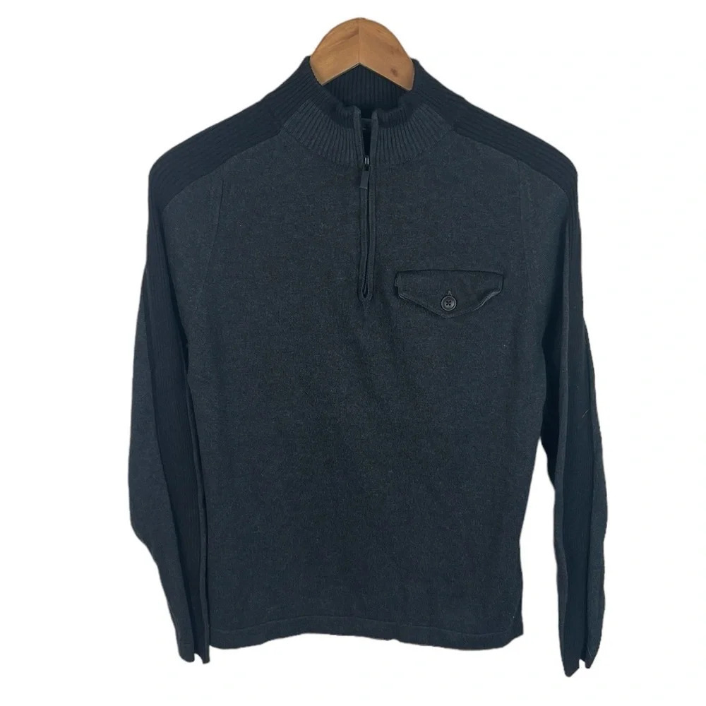 B20 Men’s 14th & Union Modern Modal Blend Quarter Zip Pullover Sweater S